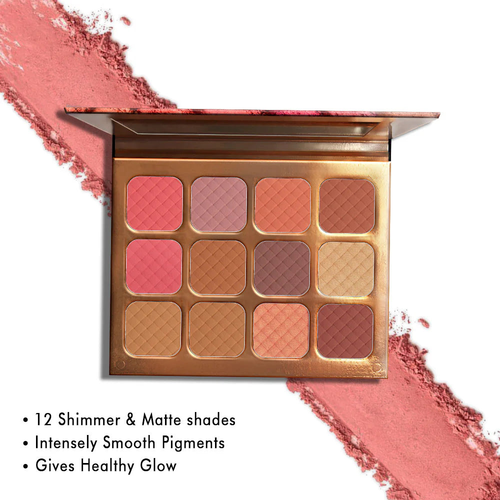 Character Majestic Blush palette - MBP002 - باليت بلاشر